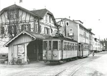 CPM A l'arret de Muenchenstein Avril 1964