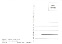 CPM Be 2/3 7 a Hirsland pres du depot Avril 1964