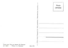 CPM Train pour Brig en dessus de Gletsch 27.7.1974