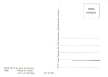 CPM 040 T No 15 en gare de Caudry 1955