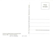 CPM Voiture a plates-formes ouvertes Cfy 6 Caudry 1955
