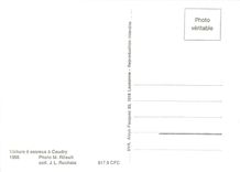 CPM Voiture a essieux a Caudry 1955