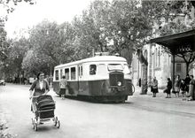 CPM Autorail Billard 513 a Castres-Albinque 1954