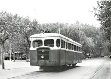 CPM Autorail Verney A4 a Castres-Albinque 1954