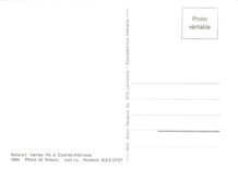 CPM Autorail Verney A4 a Castres-Albinque 1954