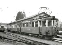 CPM BTB den BCe 4/4 2 von 1905 hier mit 2 B4 von 1887