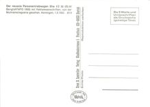 CPM Der neueste Personentriebwagen Bhe 1/2 30 mit Reklameanschriften von der Nichteinstiegseite gese