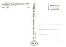 CPM BA ABDe 2/4 1 mit dem aus italienischen Bestandtellen erbauten Schokoladentransportwagen K 29 in