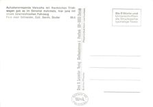 CPM Aufsehenerregende Versuche mit thermischen Triebwagen gab es im Sensetal mahrmals hier jene mit 