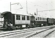 CPM Zwei der gebraucht uebernommenen STB-Personenwagen: C 573 + B2 575