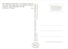 CPM Der kombinierte Personen- und Postwagen BTB CZ4 102 1940 vom langen Zwei- zum kurzen Vierachser 