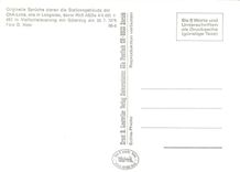 CPM Originelle Sprueche zieren die Stationsgebauede der ChA-Linie davor RhB ABDe 4/4 485 + 432 in Vi