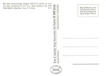 CPM Bei dem ehrwuerdigen Wagen MIB C3 2 duerfte es sich um den ex-Bruenig C3 617 von 1899 handeln be