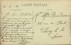 gannat - the Dalarus monument with the park - CPA