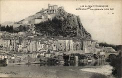Sisteron - the Alps Picturesque - sight general east coast - CPA