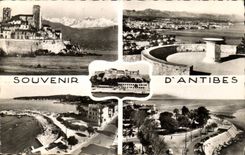 Souvenir of Antibes - CPA