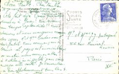 Souvenir of Antibes - CPA