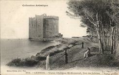 Dimension Azure - Cannes - Old man Castle St Honorat - Islands of Lerins - CPA