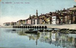 Menton - la Vieille Ville - CPA 