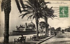 Nice - the Walk of the English - CPA