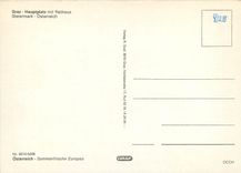 CPM Graz - Hauptplatz mit Rathaus Stelemark _ Osterreich