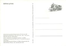 CPM personenzug-dampflokomotive 78 510 der DB ehemals preussische T18