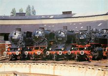 CPM Dampflokomotiv-Parade im Bw Nuremberg Hbf 50 622