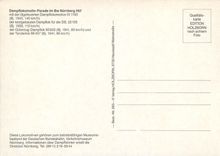 CPM Dampflokomotiv-Parade im Bw Nuremberg Hbf 50 622