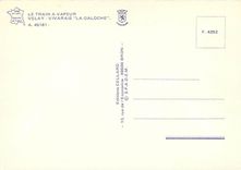 CPM Le Train à vapeur