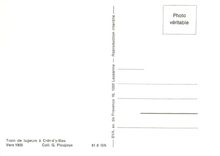 CPM Train de lugeurs à Crêt-d'y-Bau