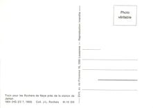 CPM Train pour les Rochers de Naye près de la station de Jaman