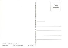 CPM Arrivée aux Rochers de Naye