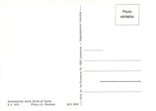 CPM automotrice entre Sorte et Cama