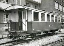 CPM Die nachtraglich zu Cfe 4/4 umgebauten wagen 3 und 4 waren eher selten im Guterzugsdienst tatig