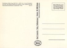 CPM Schollenen Bahn-Zug BCFt 30 + BCF 2/4 41