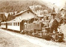 CPM Dampfextrafahrt auf der Furka*Oberalp Bahn