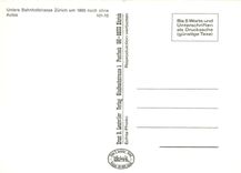 CPM Untere Bahnhofstrasse Zurich um 1900 noch ohne Autos