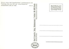 CPM Zurich hinter dem Hauptbahnhof 