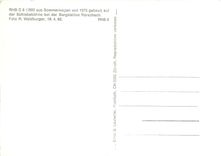 CPM RHB C 8 (1893 aus Sommerwagen von 1875 gebaut) auf der Schiebebuhne bei der Bergstation Rorschac