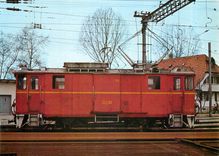 CPM Der von der Sernftalbahn ubernommene Xe 2/2 22 war bel der Oberaargau-Jura Bahn selten im Einsat