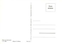 CPM Près du Noirmont 1.4.1951. Photo P Willwn