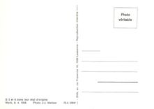 CPM B3 et 6 dans leur état d'origine.Word 8.4.1956. photo J-J.Meltzer