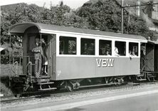 CPM B2 53 sur le BC a Blonay.3.8.1974. photo J-L Rochaix