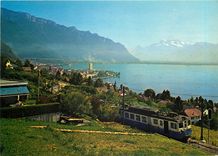 CPM MONTREUX- Le M.O.B   La ille et les Dents-du-Midi