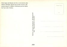 CPM Cette ligne de chemi de fer à voie étroite relie NICE à DIGNE. Parant de la cote d'Azur  elle mo