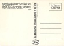 CPM Dokderbahn Zahnradbahn Zurich Romerhof-Dolder