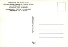 CPM CHEMIN DE FER DU VIVARAIS