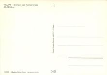 CPM VILLARS-Domaine des Roches Grises