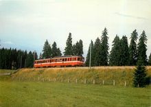 CPM LES CHEMINS DE FER DU JURA (CJ)