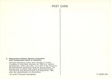 CPM Metropolitan Railway Electric Locomotive